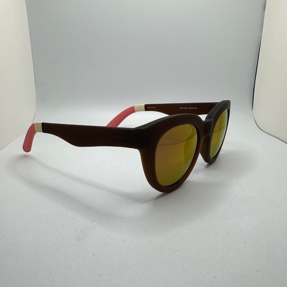 NWOT TOMS Sunglasses - Florentin in Matte Rose - Color Chrome Lens - Picture 2 of 2
